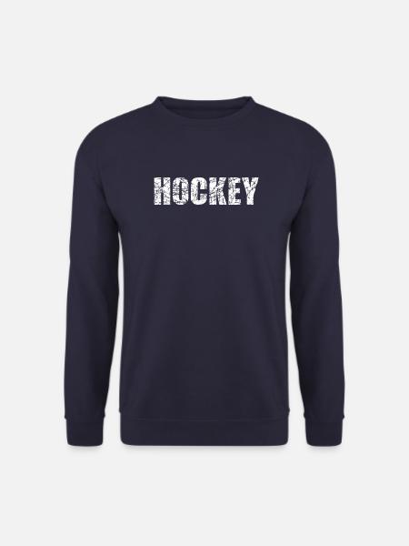 Hockey Eishockey - Unisex Pullover - Navy