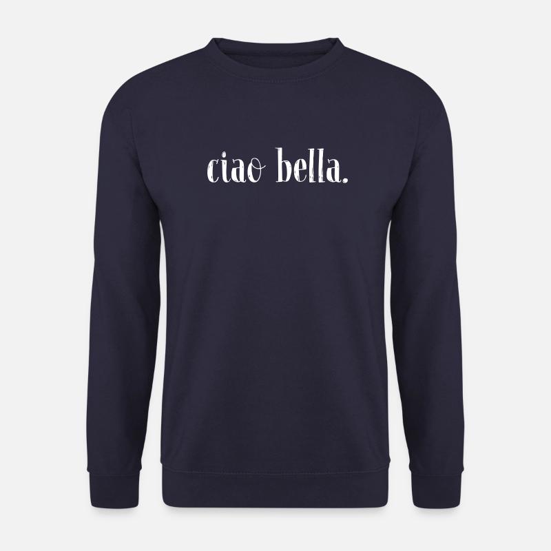 ciao bella - Unisex Pullover - Navy