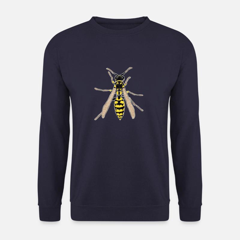 Wespe / Hornisse / Biene - Unisex Pullover - Navy