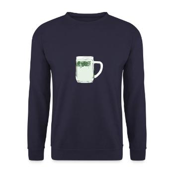 Spritzer - Unisex Pullover - Navy - Vorne - Alina (178cm) & Michal (187cm)