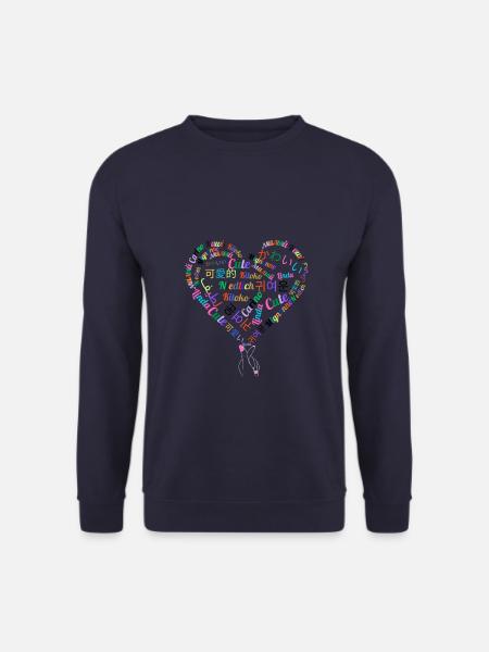 KAWAII - Sweat-shirt Unisexe - marine