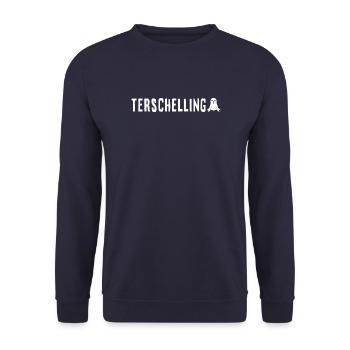 Sceau Terschelling - Sweat-shirt Unisexe - marine - Devant - Alina (178cm) & Michal (187cm)