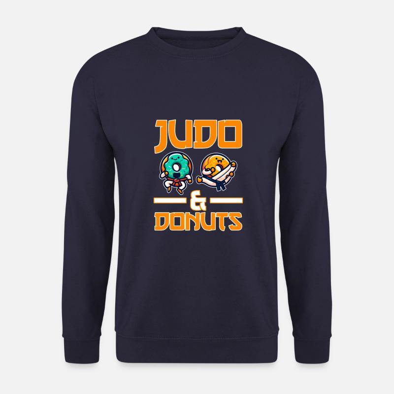 Judo und Donuts - Unisex Pullover - Navy