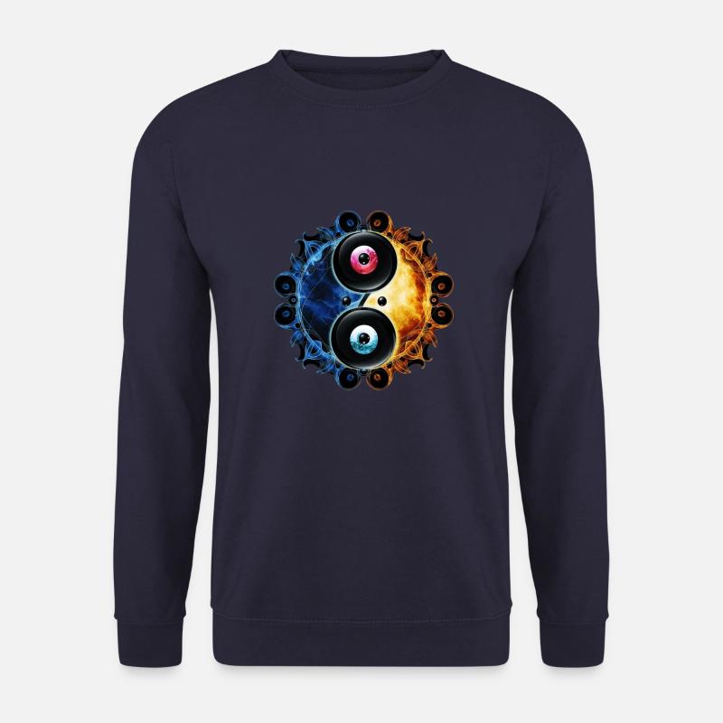 Yin Yang - Unisex Pullover - Navy