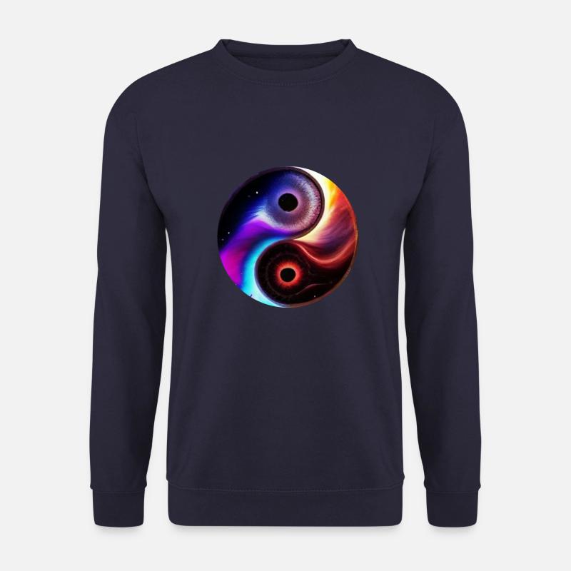 Yin Yang - Unisex Pullover - Navy