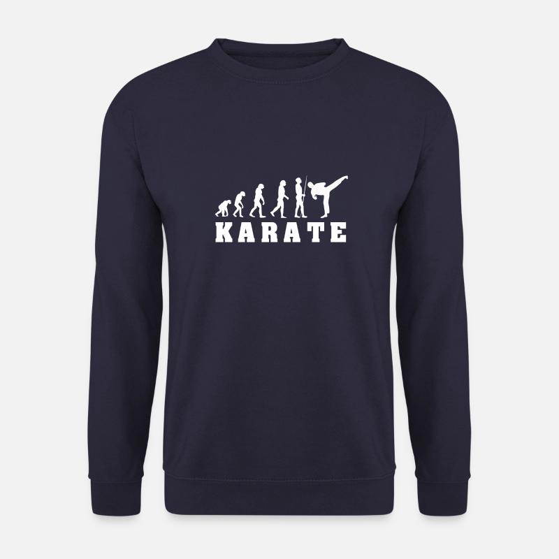 Evolution du Karaté - Sweat-shirt Unisexe - marine