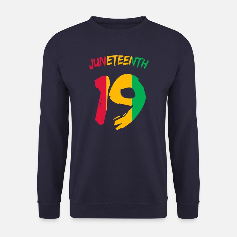 Juneteenth - Sweat-shirt Unisexe - marine