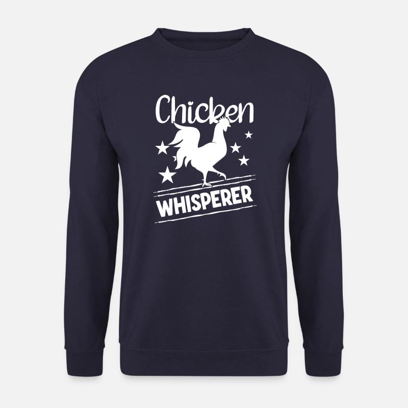 Hühnerflüsterer Chicken Whisperer - Unisex Sweatshirt - navy