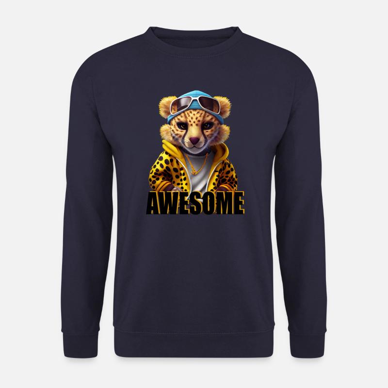 Tiger Awesome 300 - Unisex Pullover - Navy