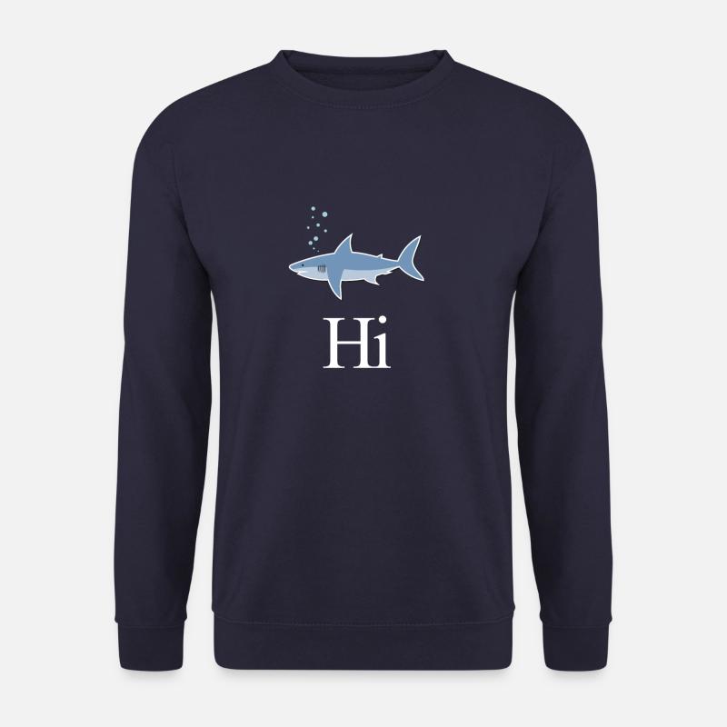 Hi, Hai - Unisex Pullover - Navy