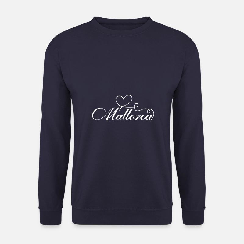 Mallorca Heart Love - Unisex Sweatshirt - navy
