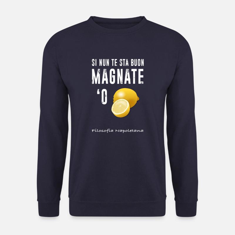 Magnate 'or Lemon - Unisex Sweatshirt - navy