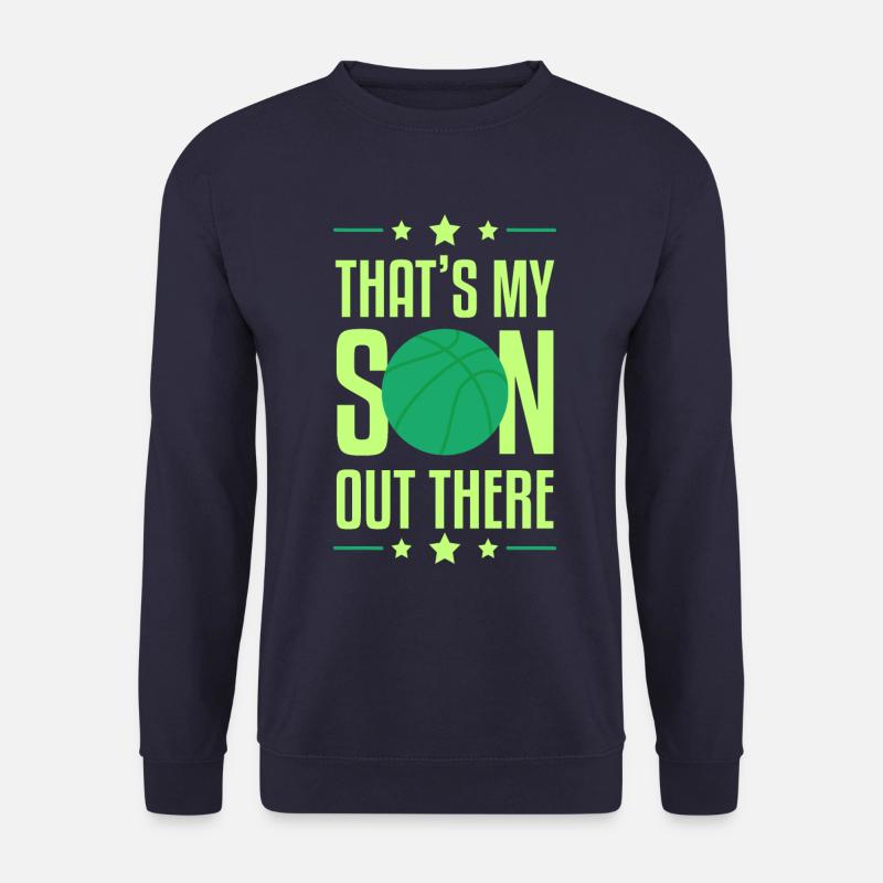 basketball sohn - Unisex Pullover - Navy