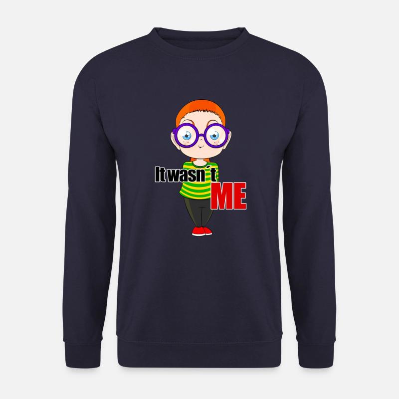 Il n'a pas été ME - Sweat-shirt Unisexe - marine