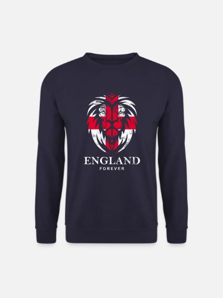 ENGLAND LION HEAD VINTAGE - Unisex Pullover - Navy