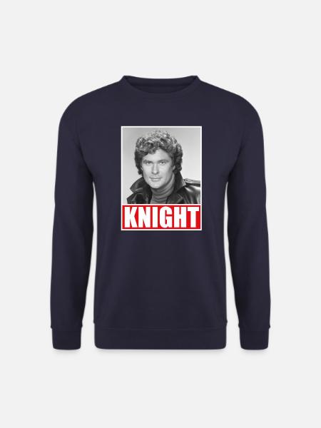 Knight Rider Porträt - Unisex Pullover - Navy