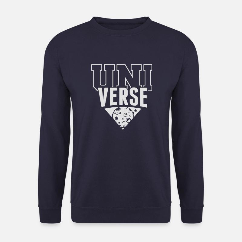 Universe Brust - Unisex Pullover - Navy