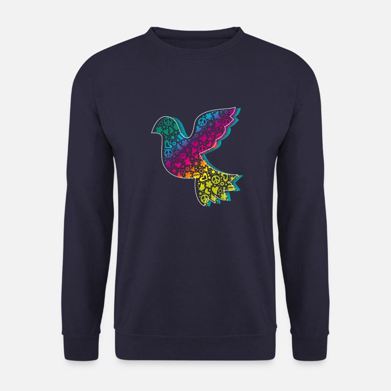 Peace Dove course DDP - Unisex Sweatshirt - navy
