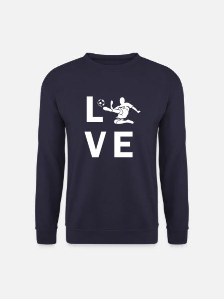 Fußball Soccer - Unisex Sweatshirt - navy