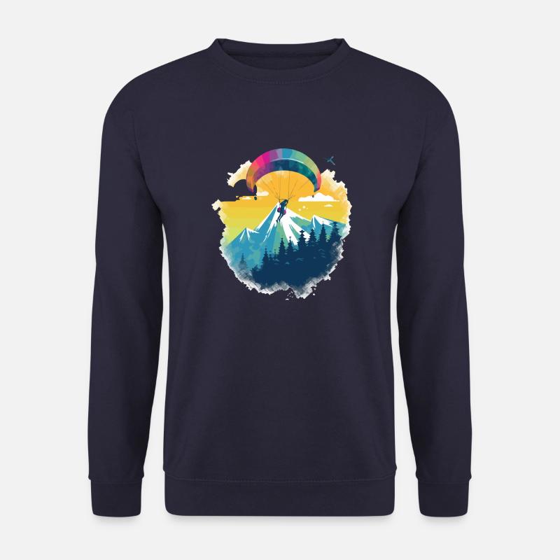 Paragliding Marco - Unisex Sweatshirt - navy