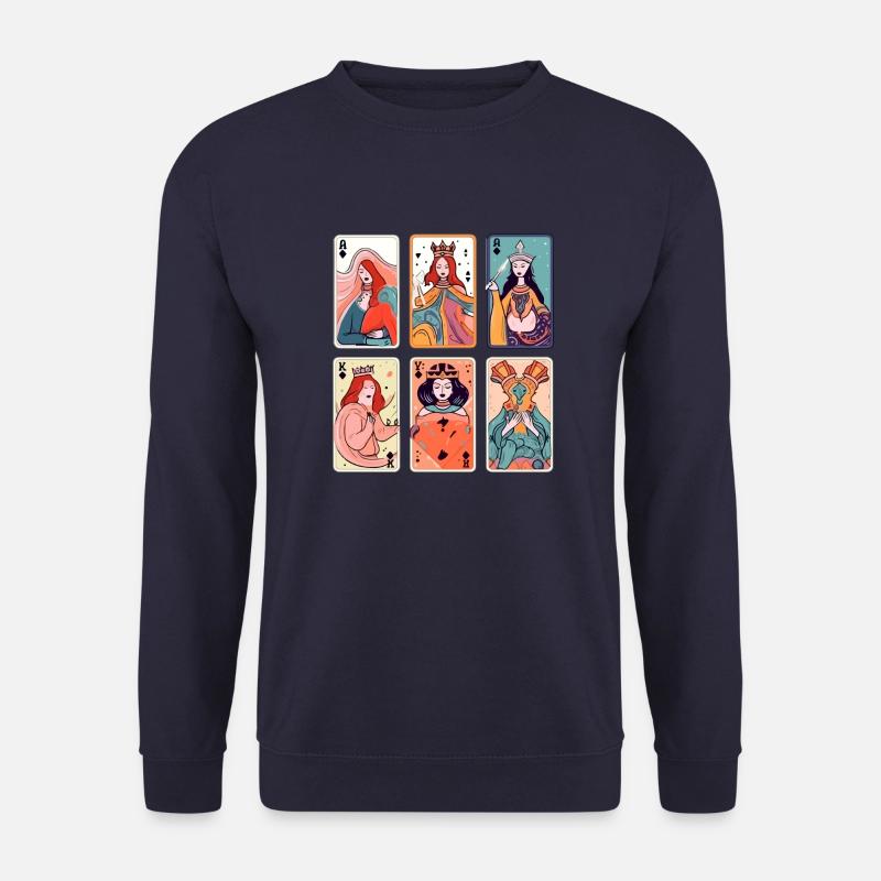 Tarotkarten - Unisex Pullover - Navy
