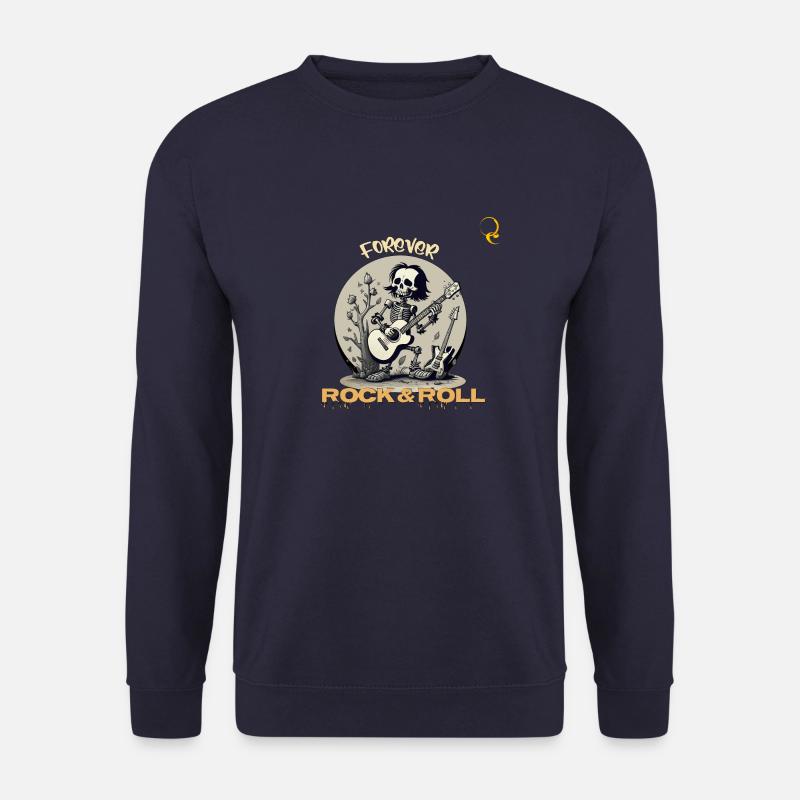 FÜR IMMER ROCK'N'ROLL - Unisex Pullover - Navy