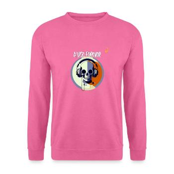 IMMER MUSIK - Unisex Pullover - Pink - Vorne
