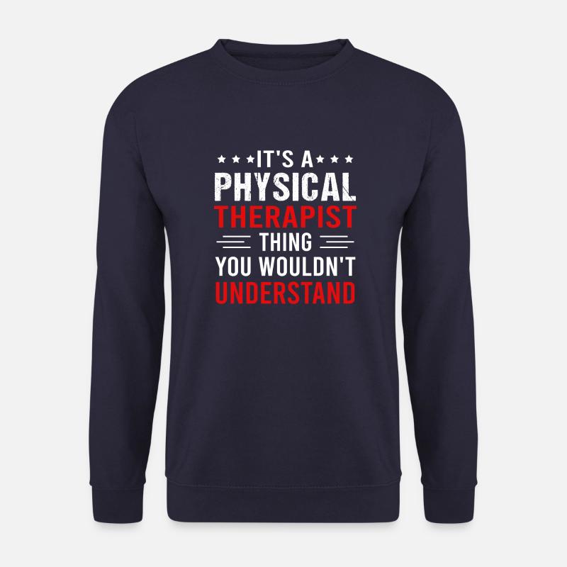 Physiotherapie Physiotherapeut Physio - Unisex Pullover - Navy