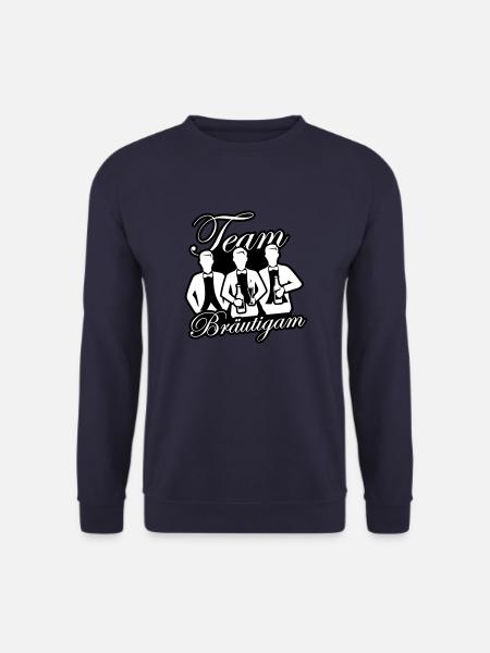 Wedding Groom Team - Unisex Sweatshirt - navy