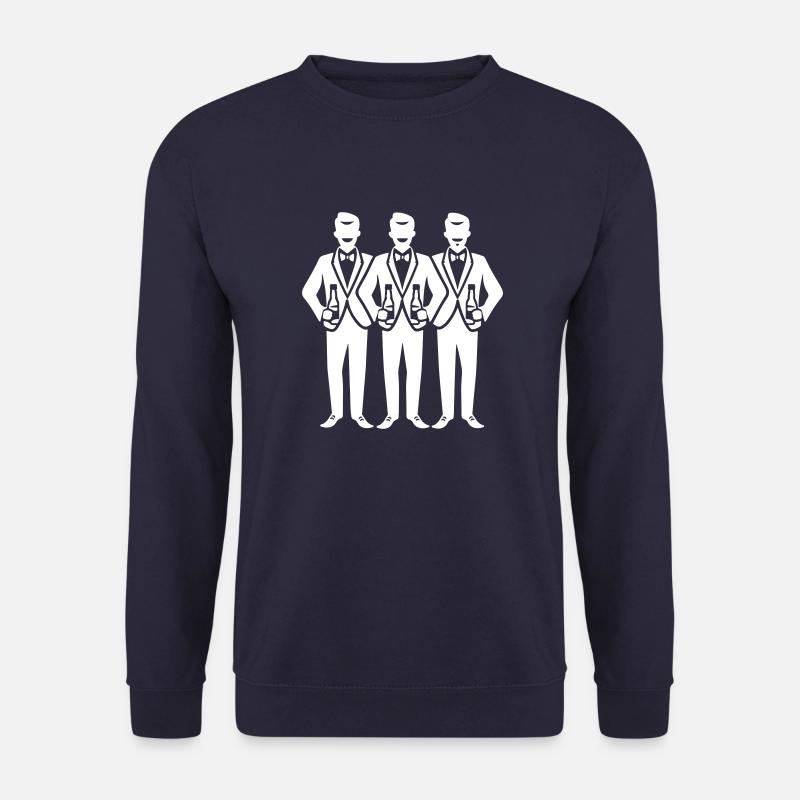 Junggesellenabschied Crew Gruppe - Unisex Pullover - Navy