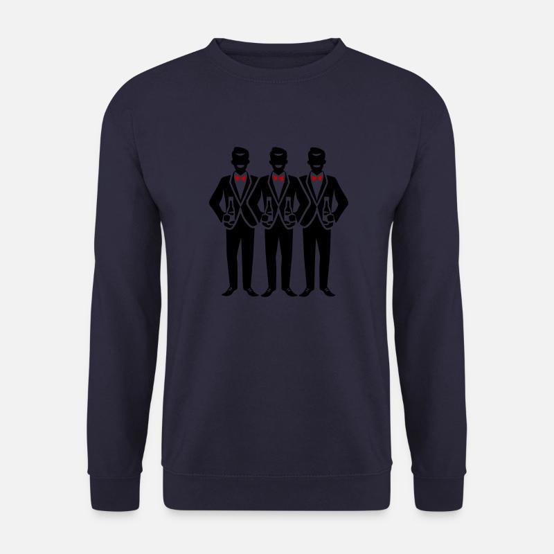 Junggesellenabschied Crew - Unisex Pullover - Navy