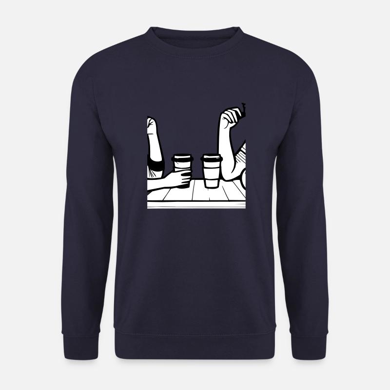 Coffee - Unisex Sweatshirt - navy