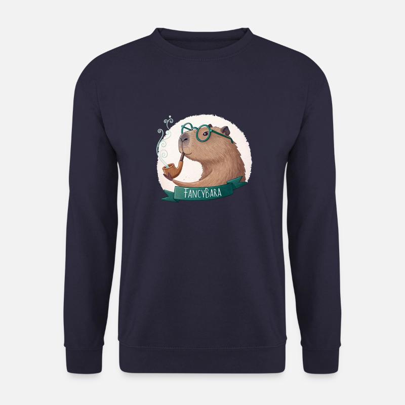 Fancybara-Logo – raffiniert & unvergesslich - Unisex Pullover - Navy
