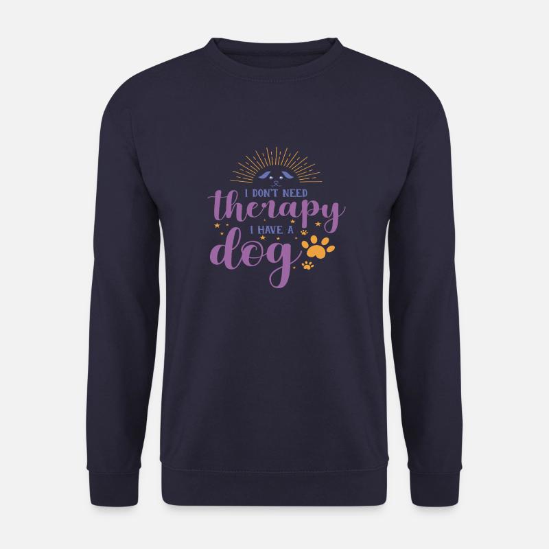 No Therapy - Unisex Pullover - Navy