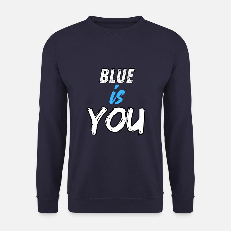 BLAU BIST DU - Unisex Pullover - Navy