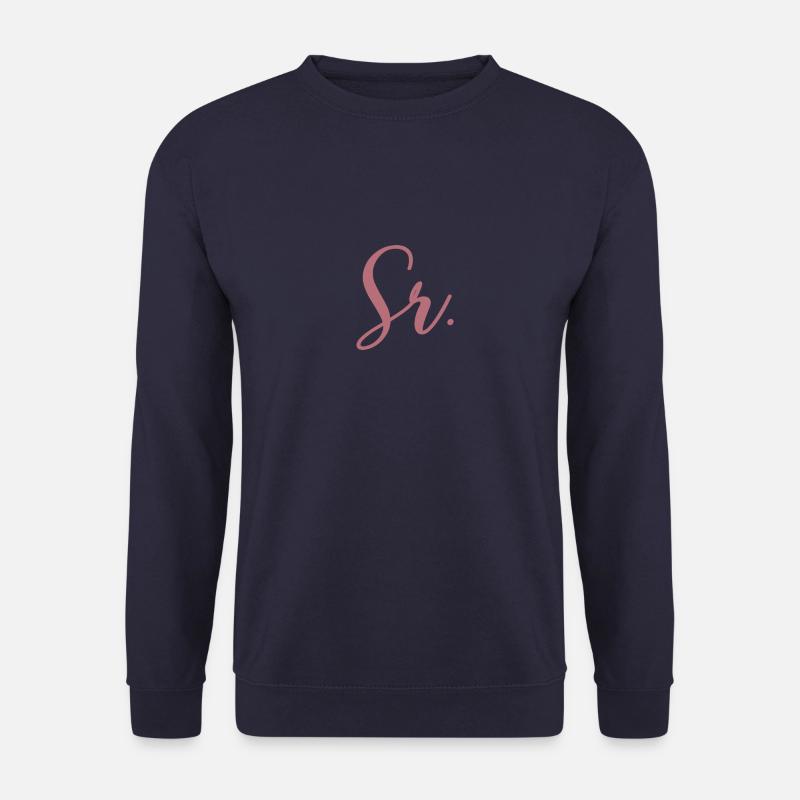 Sr. Verlobungsgeschenk Bräutigam wird Hochzeitsfeier - Unisex Pullover - Navy