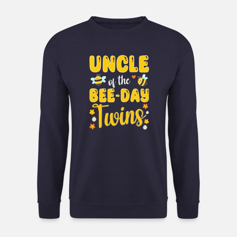 Onkel der Bee Day Zwillinge - Unisex Pullover - Navy