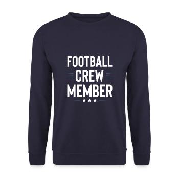 Équipe de football - Sweat-shirt Unisexe - marine - Devant - Alina (178cm) & Michal (187cm)