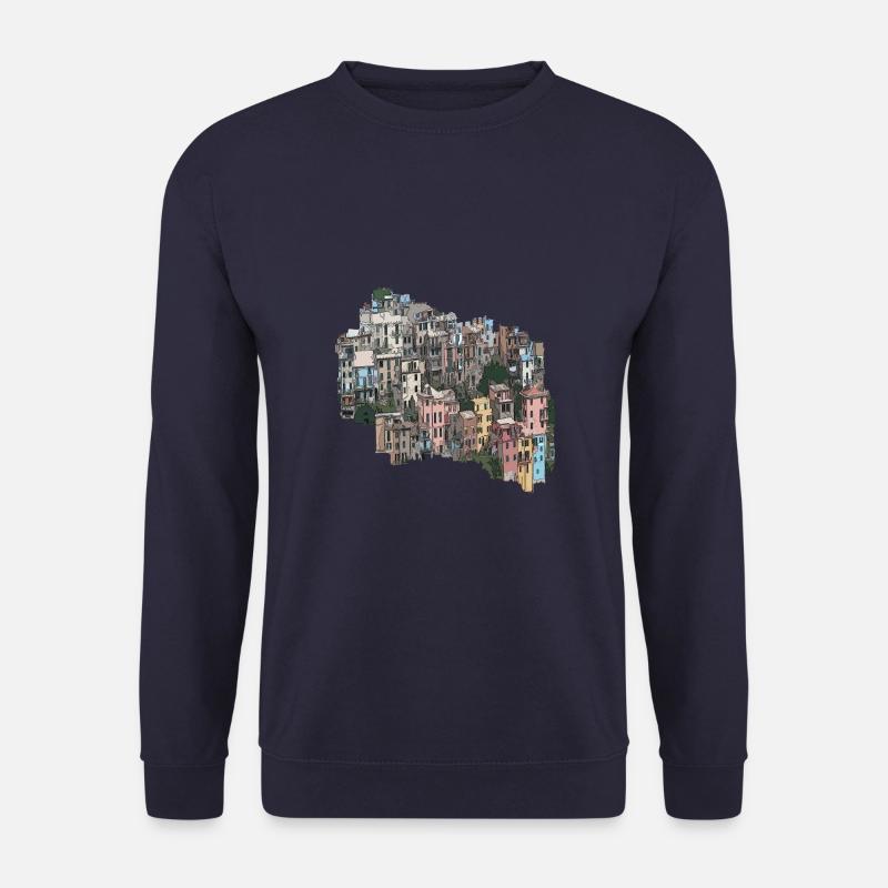 Mediterranes Dorf - Unisex Pullover - Navy
