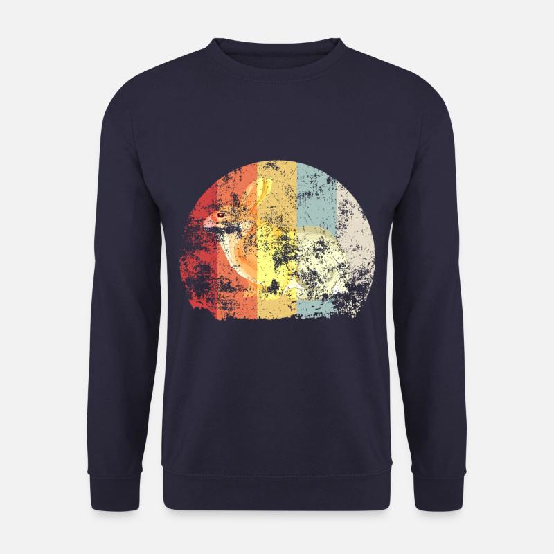Retro bunny - Unisex Sweatshirt - navy