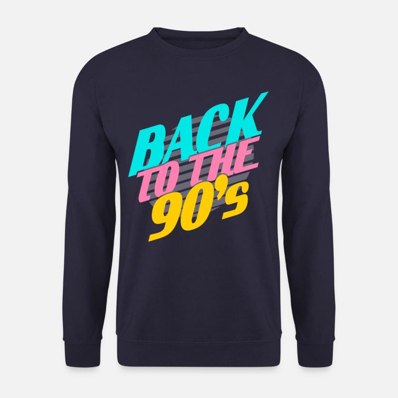 Back to the 90's - Sweat-shirt Unisexe - marine