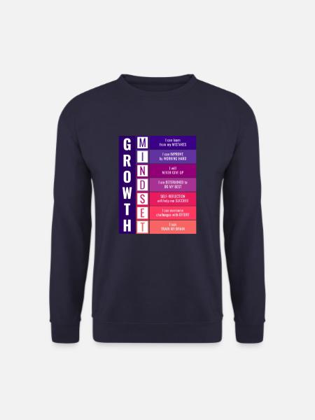 Growth Mindset - Unisex Sweatshirt - navy