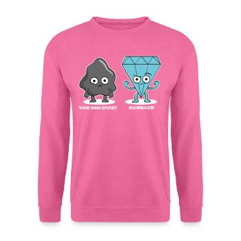 sport - Unisex Pullover - Pink - Vorne