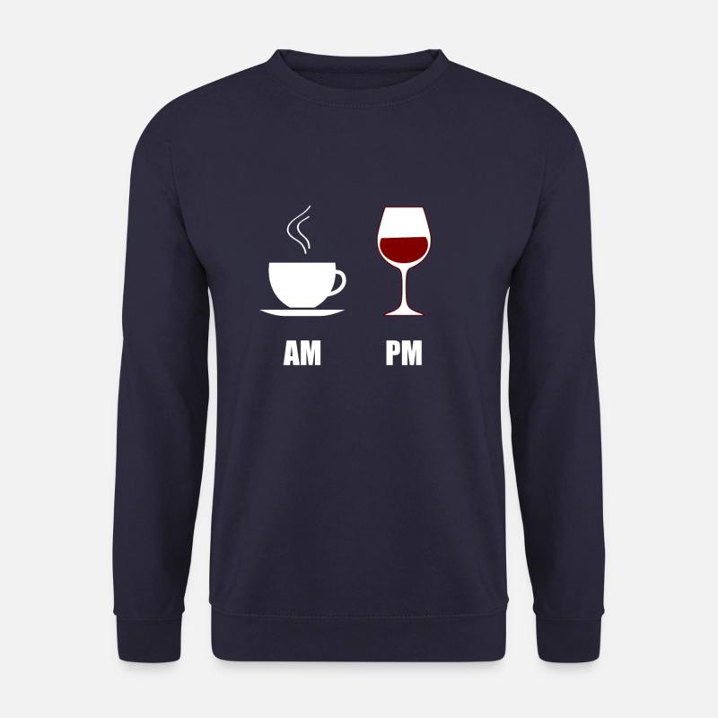 Am & Pm - Unisex Sweatshirt - navy