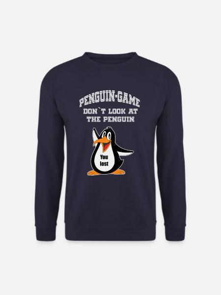 jeu Penguin - Sweat-shirt Unisexe - marine