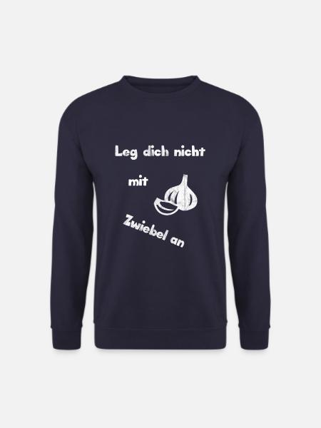 Zwiebel | lustiger Spruch - Unisex Pullover - Navy