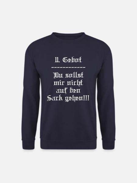 Das 11. Gebot - Unisex Pullover - Navy