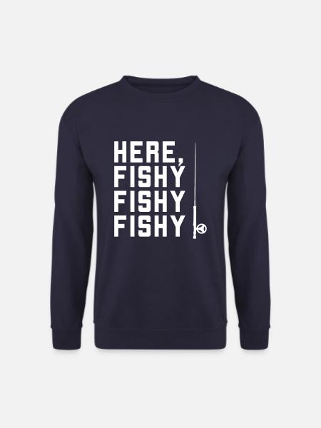 Fishing fishing angler fisherman - Unisex Sweatshirt - navy