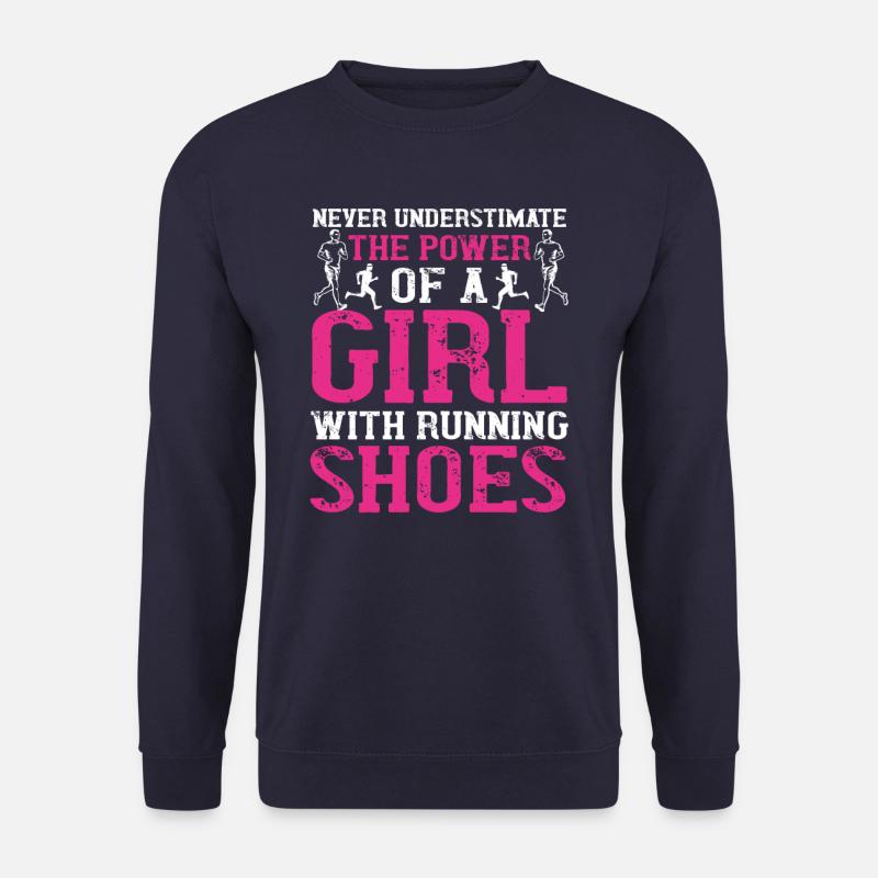 Running jogging running - Unisex Sweatshirt - navy
