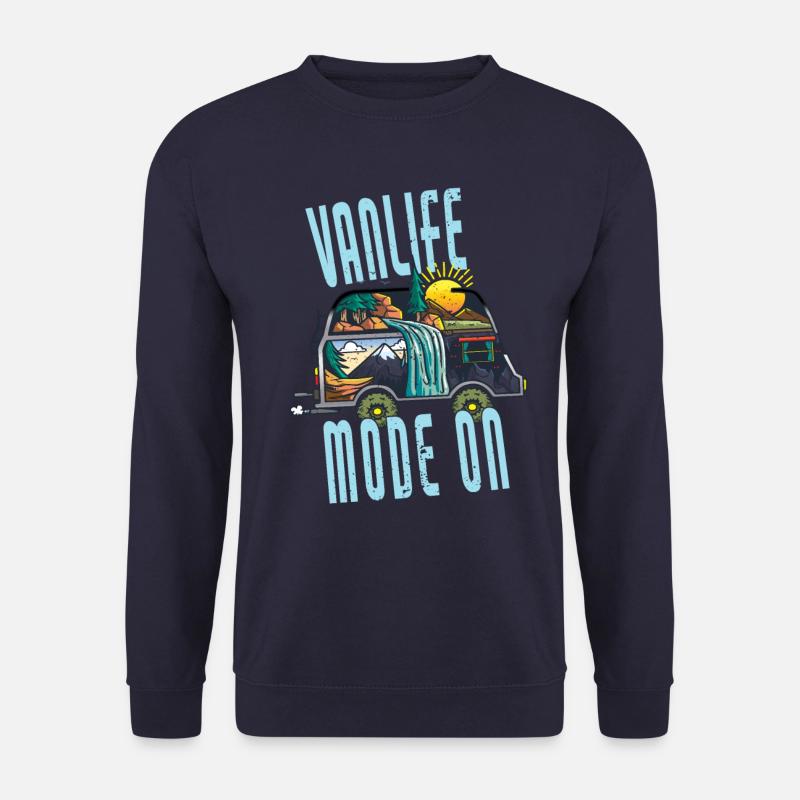 Mode On Camper Van - Unisex Pullover - Navy